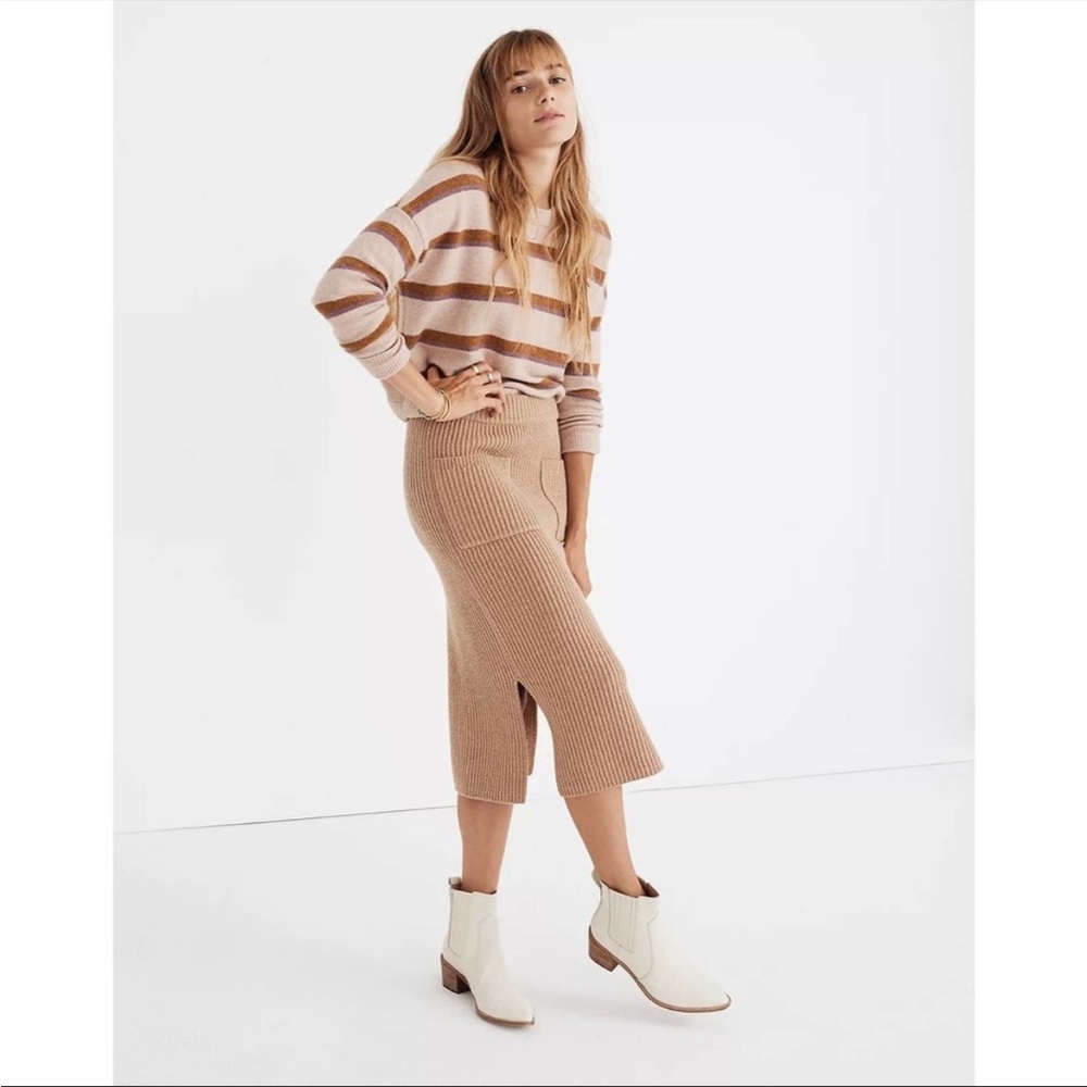 Madewell Parch Pocket Sweater Skirt